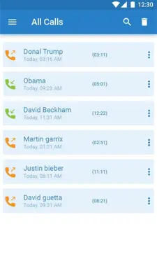 Auto Call Recorder android App screenshot 6