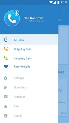 Auto Call Recorder android App screenshot 7